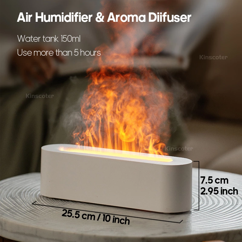 Unveiling the Alluring Flame Aroma Diffuser: A Blend of Style and Function
