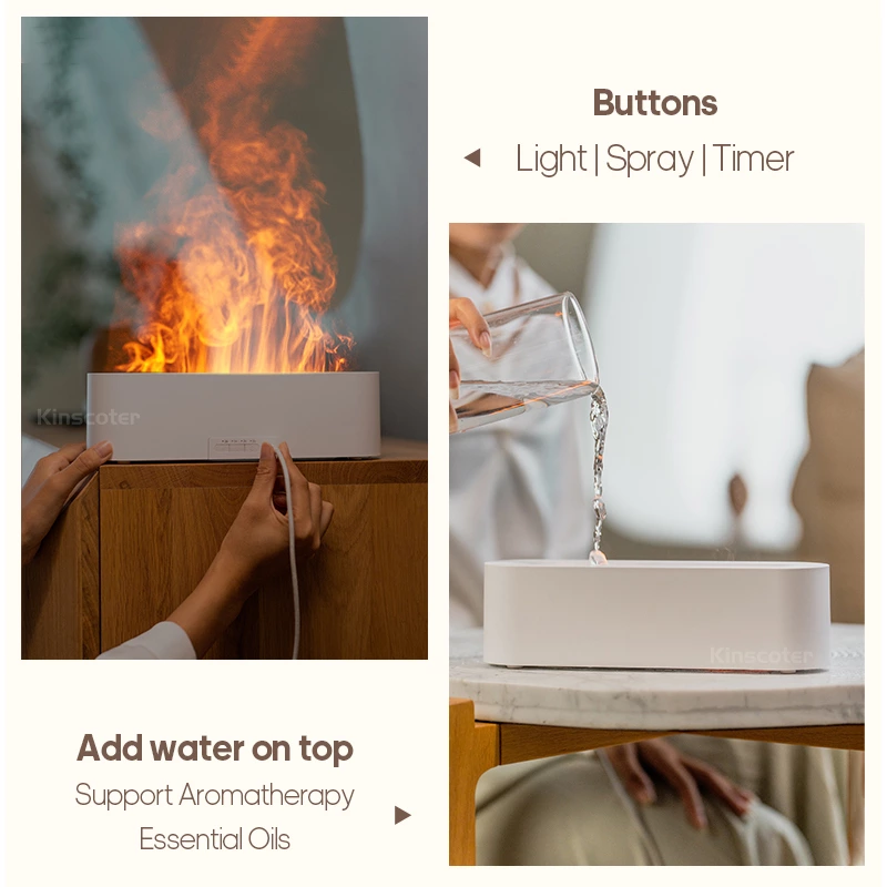 Unveiling the Alluring Flame Aroma Diffuser: A Blend of Style and Function