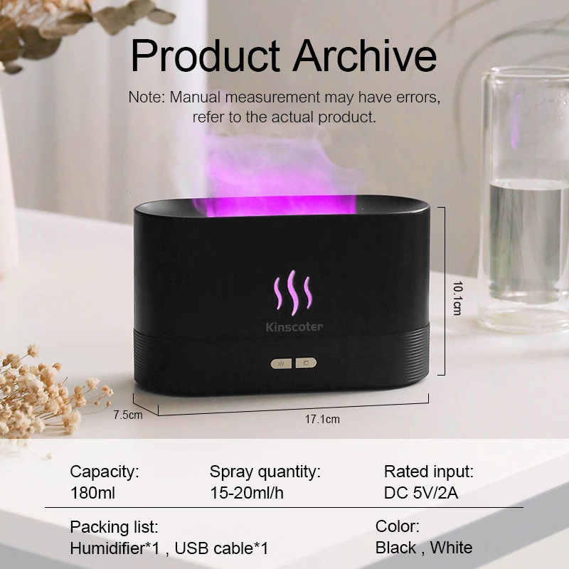 The All - Encompassing Flame Aroma Diffuser: Redefining Home Comfort