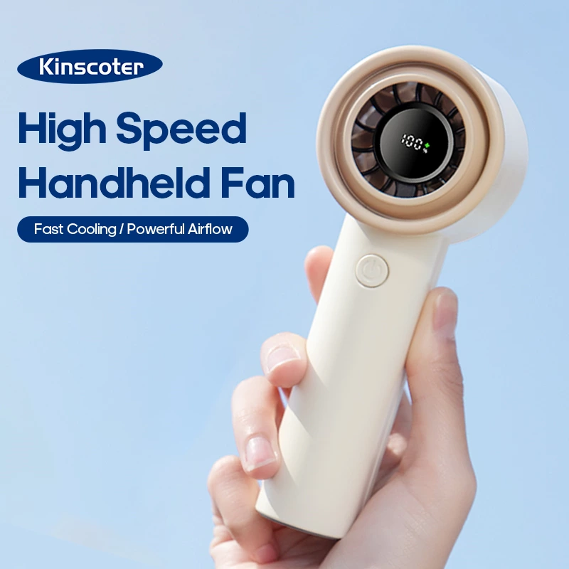 Sick of Weak Fans? Try This High - Speed Handheld Fan for That Keeps You Cool on Every Journey