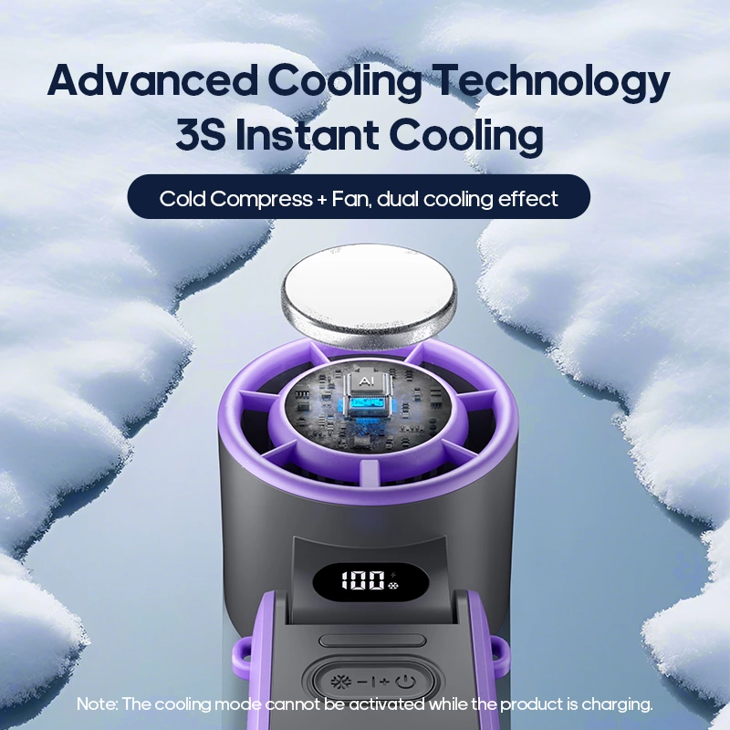 Revolutionize Your Cooling Experience with the Portable Cooling Handheld Fan for Unbearable Heat