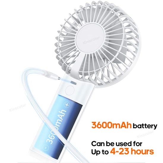 This handheld fan with a nightlight combines cooling and illumination – a hands-on recommendation from moms and campers