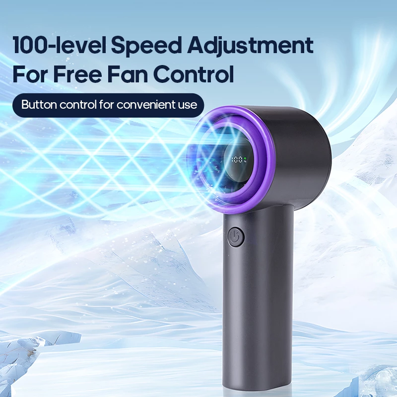 Sick of Weak Fans? Try This High - Speed Handheld Fan for That Keeps You Cool on Every Journey
