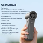 KC-F75 High-Speed Multi-Purpose Fan with Blower and Vacuum Functions