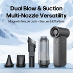 KC-F75 High-Speed Multi-Purpose Fan with Blower and Vacuum Functions