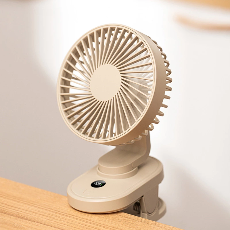 Essential for study and office: This desktop clip fan allows you to focus and cool