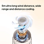 Kinscoter Desktop Circulation Fan DQ-265 - Product Image