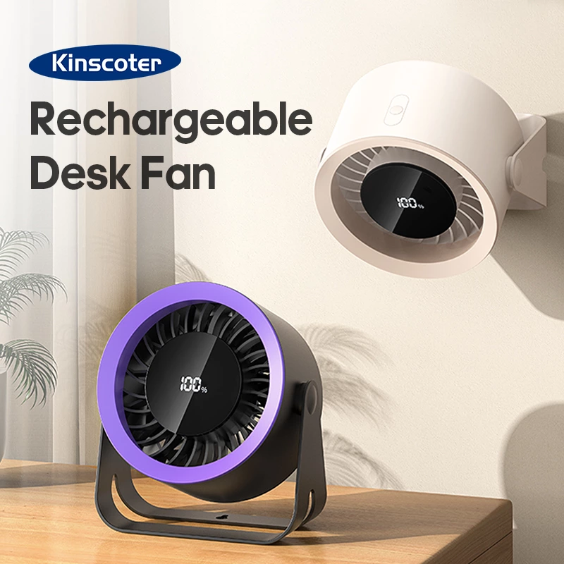 Tired of Bulky Table Fans? This Multifunctional Desktop Fan Fits Small Spaces