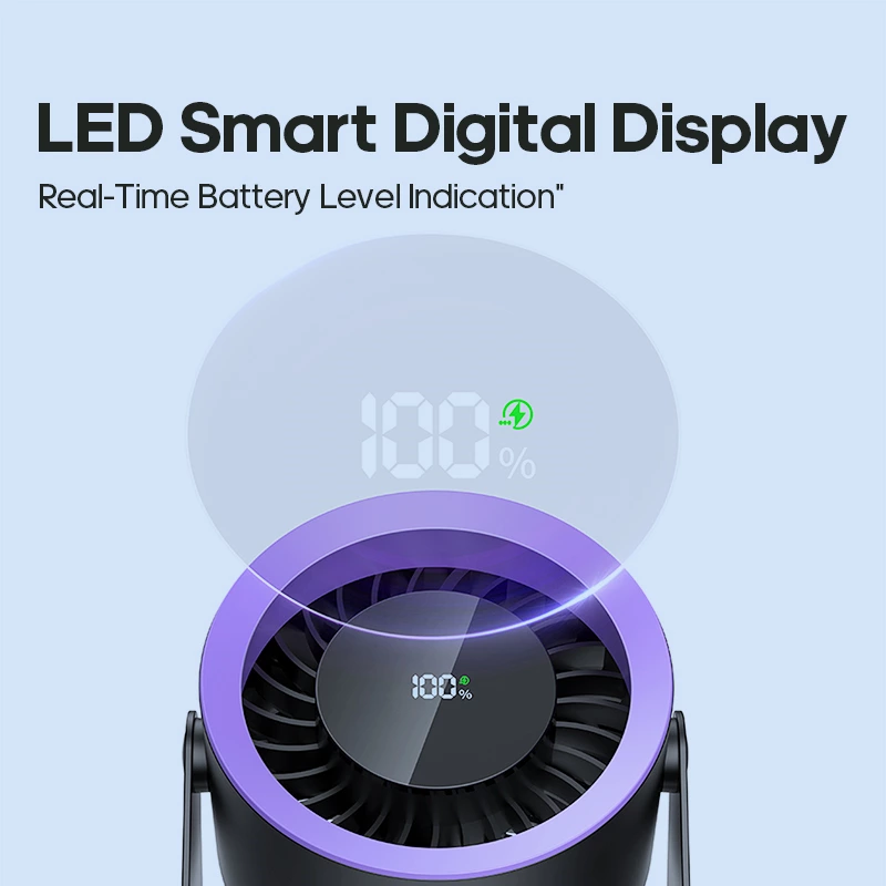 A lifesaver for small apartments! This dual-purpose desktop and wall-mounted fan keeps the whole family cool.