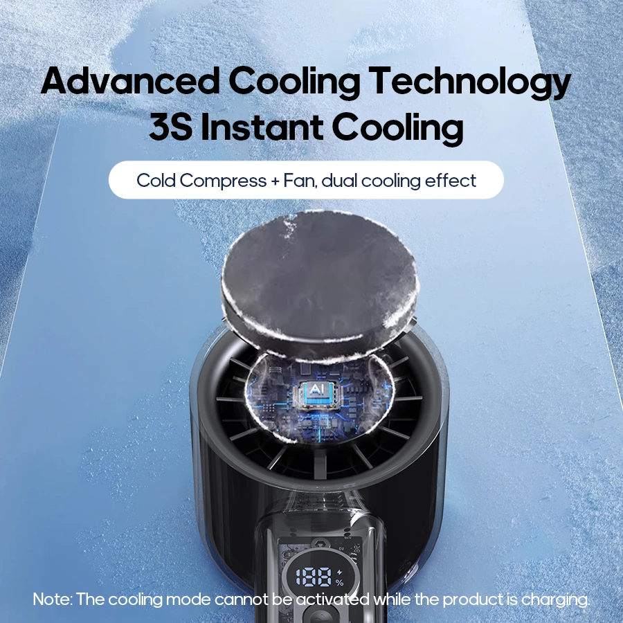 A must-have for students on the go! This transparent handheld fan: 3-second cooling + lightweight travel, keeping you cool on campus and hiking.