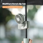 KC-F259 Silent Clip-On Fan with Portable Clip and Long Battery Life