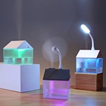 KC-H106 House-Shaped Humidifier with Fan and Night Light