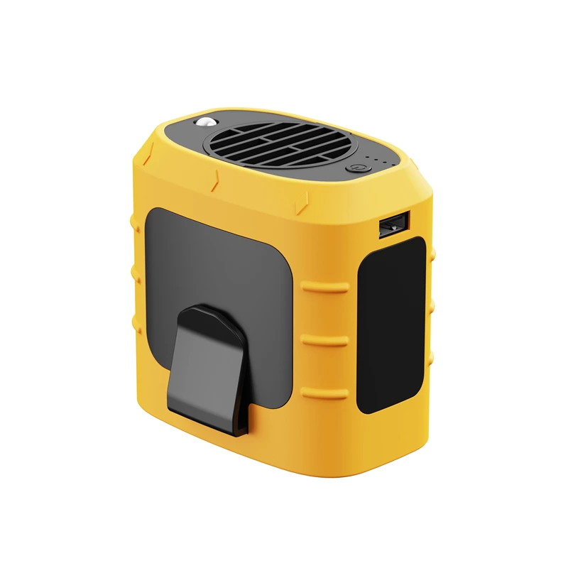 KC-F222  Rechargeable Outdoor Waist Fan with Power Bank