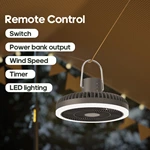 KC-F201 Rechargeable Outdoor Camping Fan with Power Bank