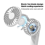 KC-F261 Mini Clip-On Fan with Detachable Clip