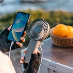 KC-F219 Rechargeable Handheld Fan with Power Bank Function
