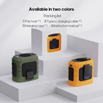 KC-F222  Rechargeable Outdoor Waist Fan with Power Bank