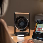 KC-F225 Desktop Circulation Fan with Wood-Grain Handle