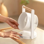 KC-F225 Desktop Circulation Fan with Wood-Grain Handle