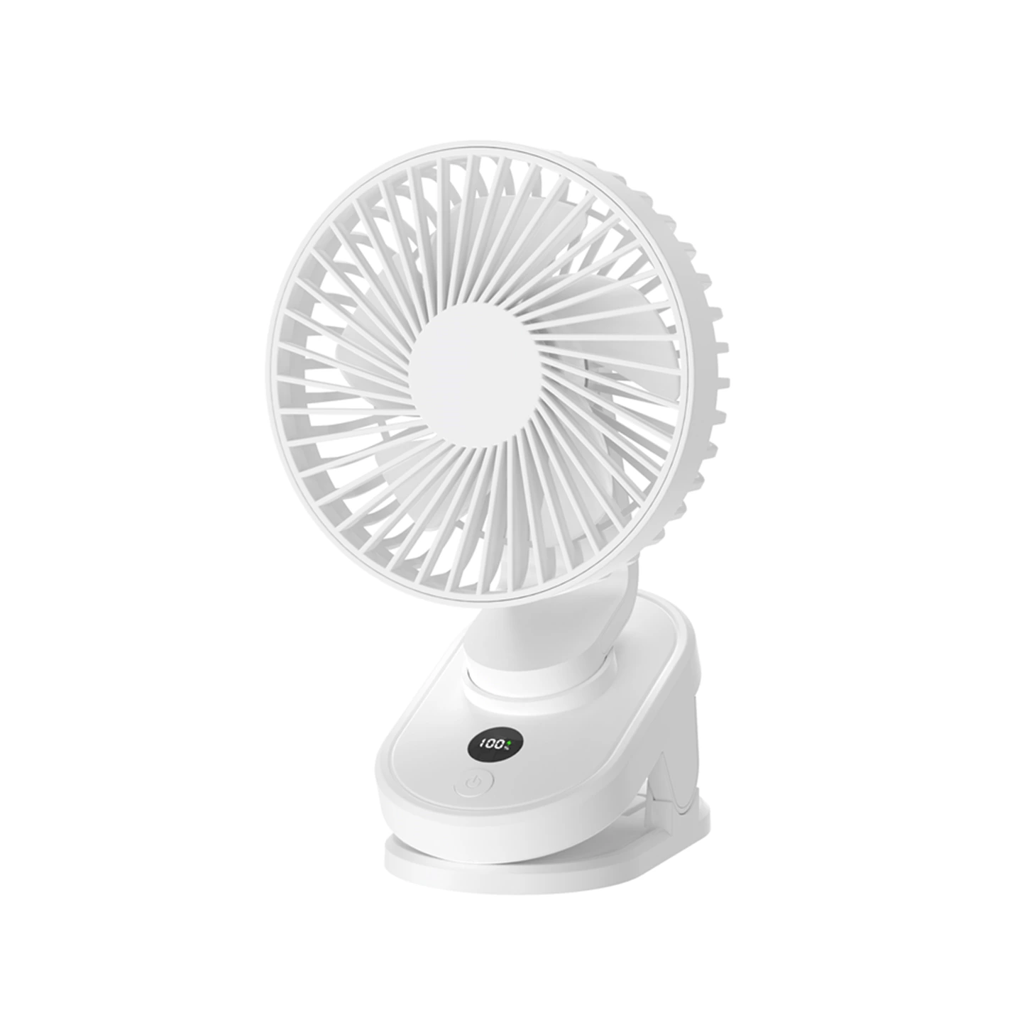 KC-F232 Clip-on Desktop Fan with Digital Display
