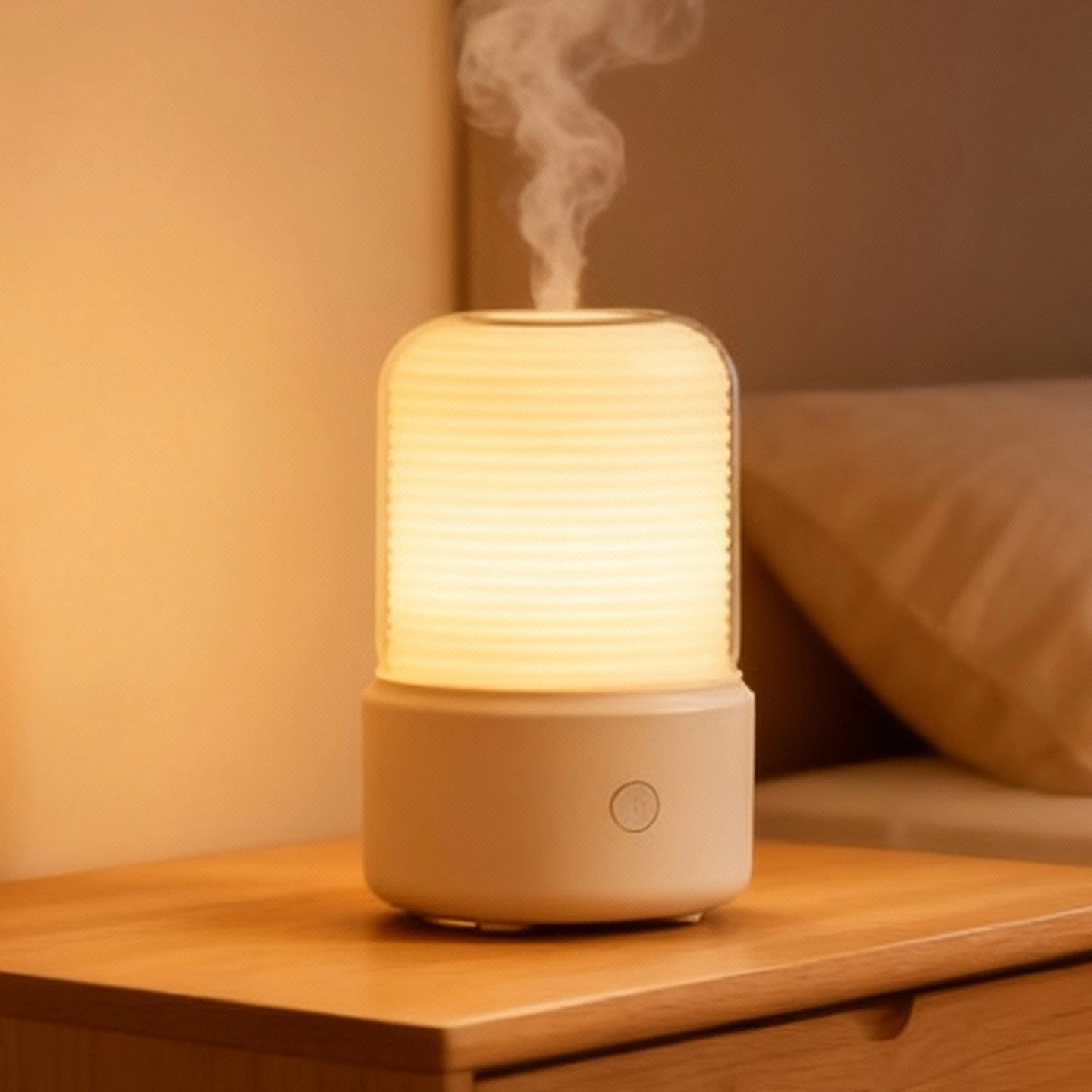 KC-D703 120 mL Aroma Diffuser with Warm Ambient Light and Waterless Shutoff