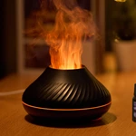 KC-D705 Volcano Flame-Effect Aroma Diffuser with Adjustable Light Brightness