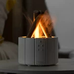 H9 Humidifier and Aroma Diffuser with Remote Control and Flame Effect