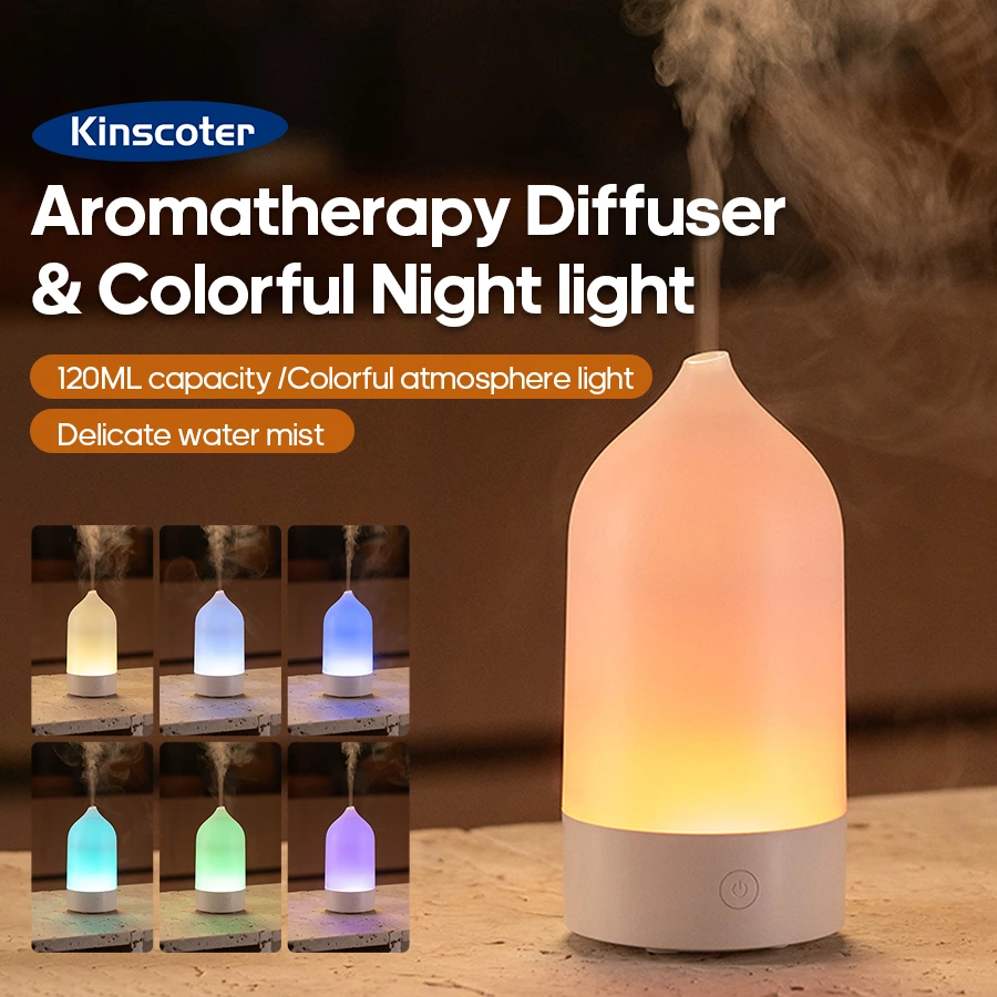 Minimalist aesthetics seamlessly blend with practicality! This vase-shaped aromatherapy diffuser transforms every moment of life into a scene of beauty.