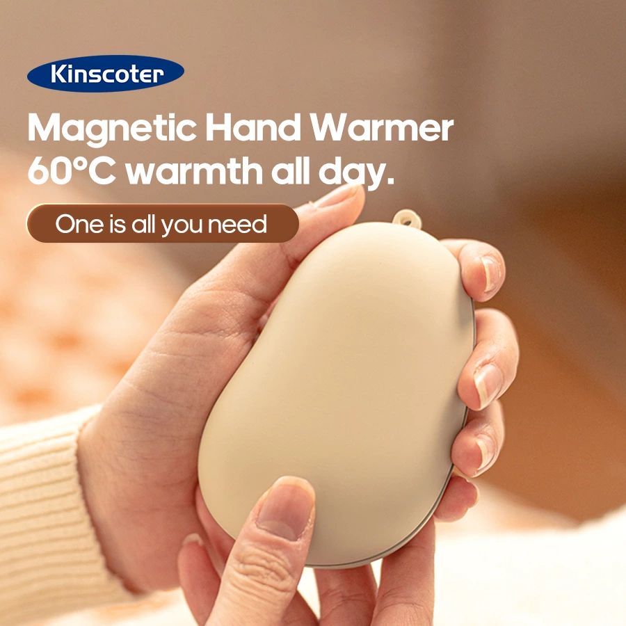 Winter Hand-Warming Freedom! Split-Type Magnetic Hand Warmer, Single/Dual-Hand Use + Long-Lasting Runtime for All Scenarios