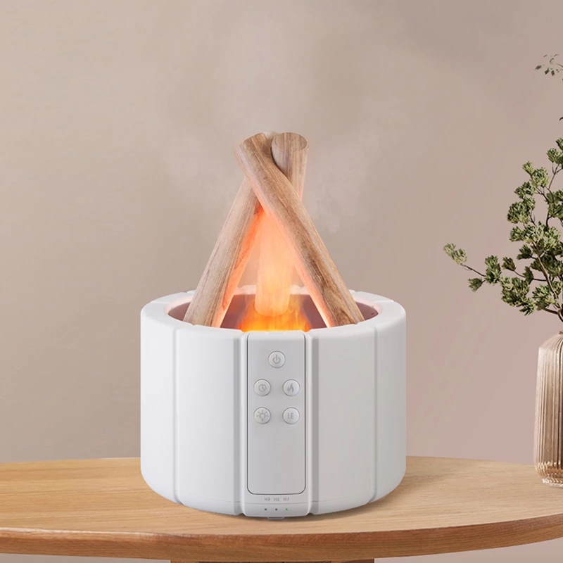 Home camping atmosphere sense of pulling full! Simulated campfire aromatherapy diffuser Healing home light luxury model