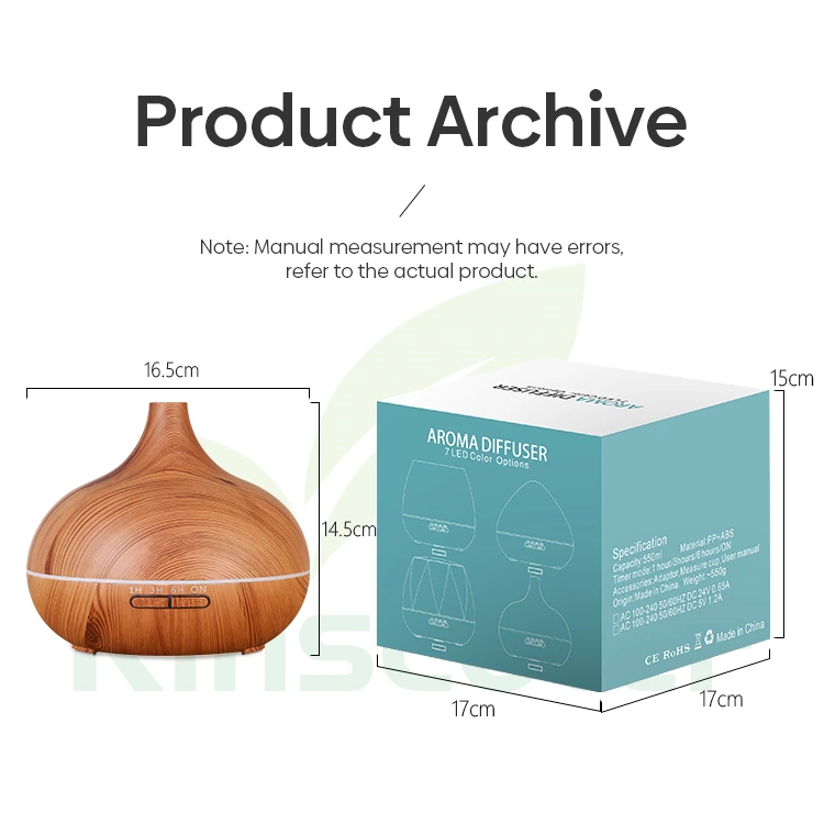 Natural Texture Meets Daily Life! Onion Wood Grain Aromatherapy Diffuser, A Rustic Healing Essential for Large Spaces