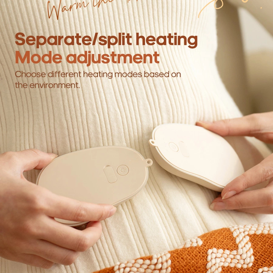 Winter Hand-Warming Freedom! Split-Type Magnetic Hand Warmer, Single/Dual-Hand Use + Long-Lasting Runtime for All Scenarios