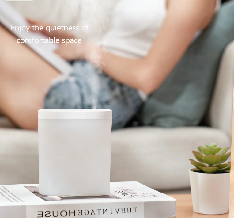 Mini Quiet Humidifier Essential! Portable Humidifier, Warm Light Dual-Mode for All Scenarios
