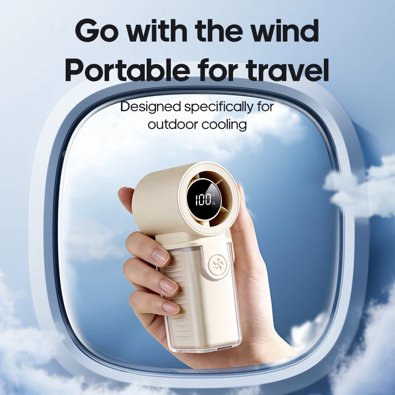 Mini Handheld High-Speed Fan | A Pocket-Sized Cooling Essential, Big Power in a Small Package