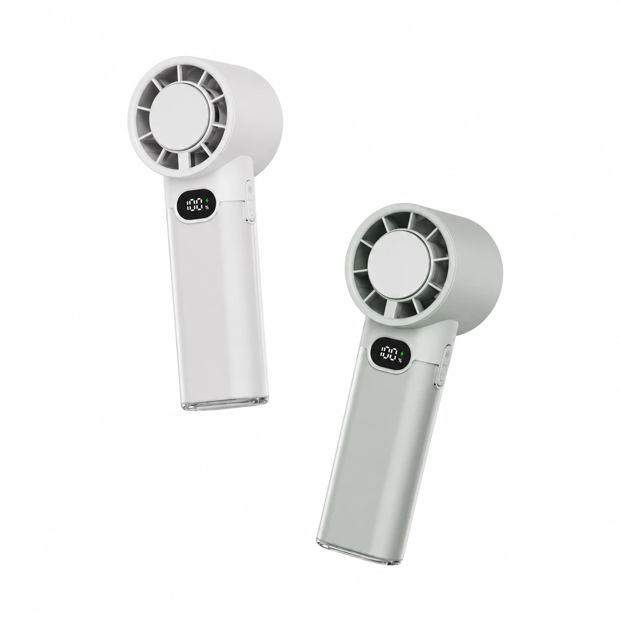 KC-F90 High-Speed Handheld Cooling Fan with Semiconductor Cooling Plate
