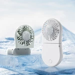 KC-F286K Foldable Handheld Mini Fan with Semiconductor Cooling Plate