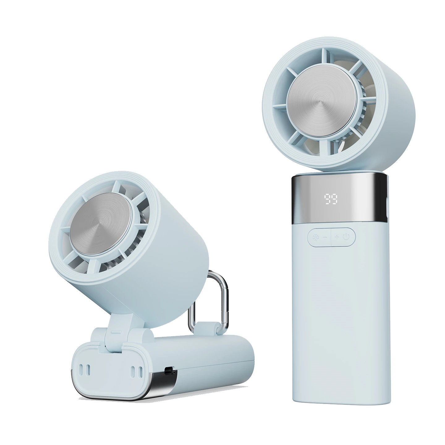 KC-F54 High-Speed Handheld Cooling Fan with Semiconductor Cooling Plate