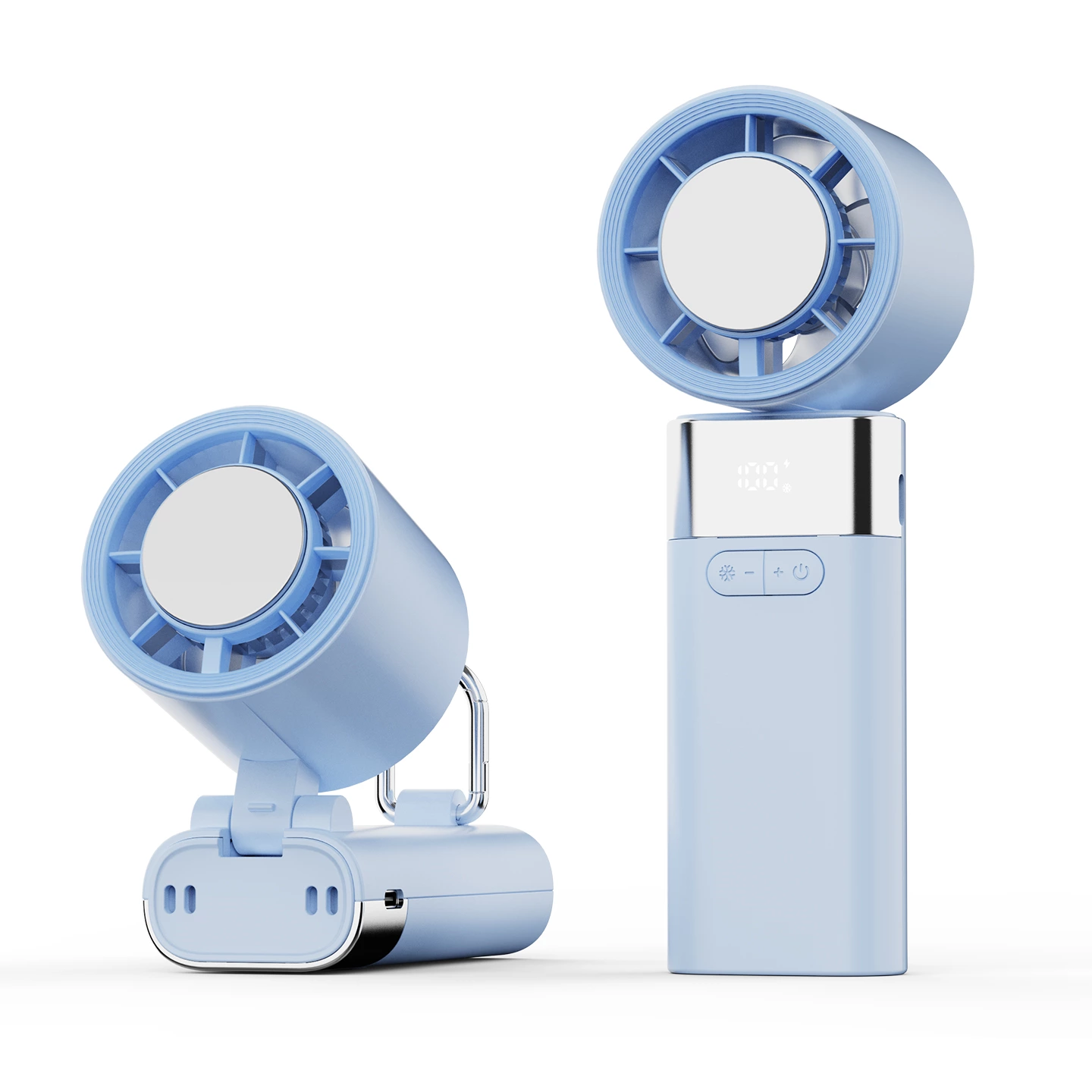 KC-F54 High-Speed Handheld Cooling Fan with Semiconductor Cooling Plate