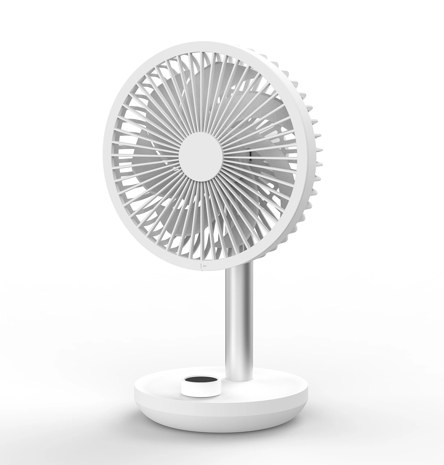 KC-F17S Rechargeable Oscillating Desk Fan with Knob Control