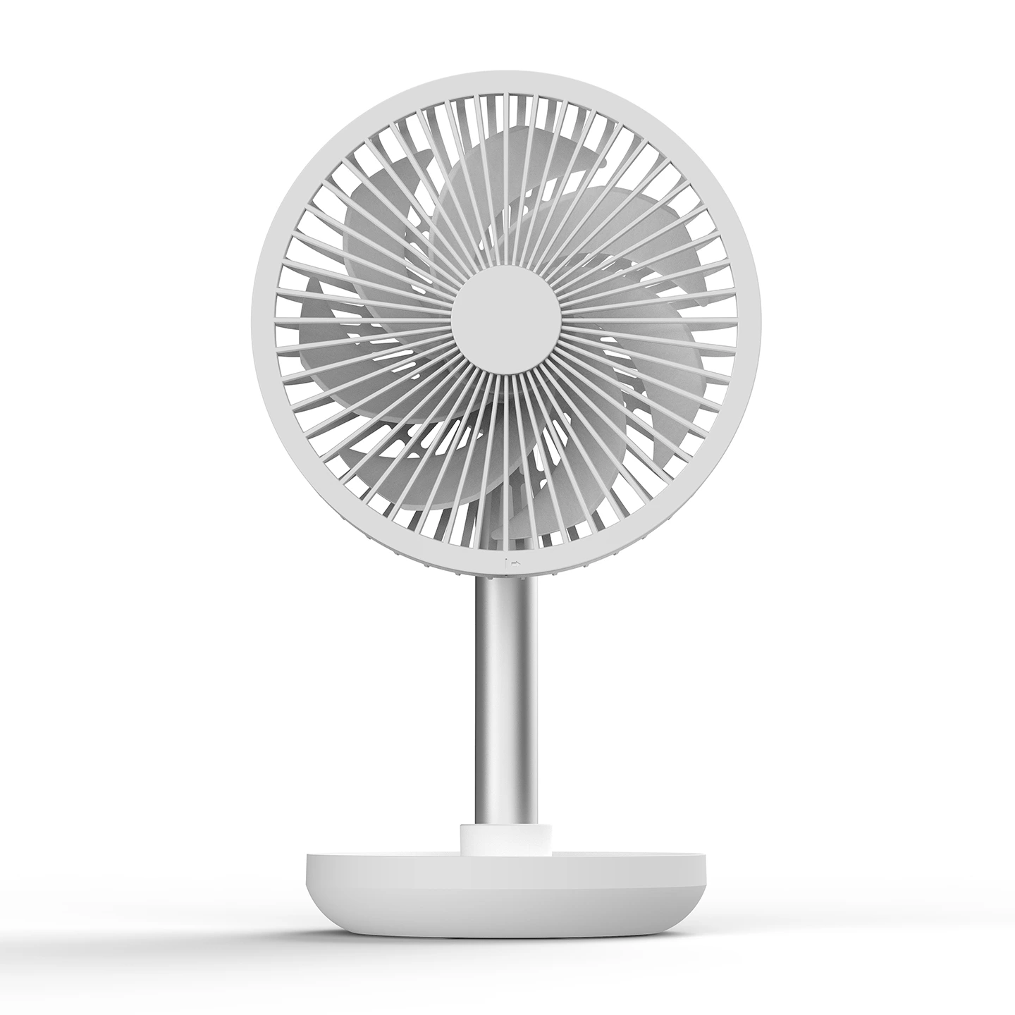 KC-F17S Rechargeable Oscillating Desk Fan with Knob Control