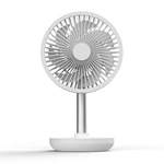 KC-F17S Rechargeable Oscillating Desk Fan with Knob Control