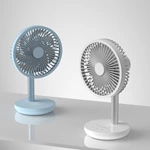 KC-F17T Rechargeable Oscillating Desk Fan with Touch Control
