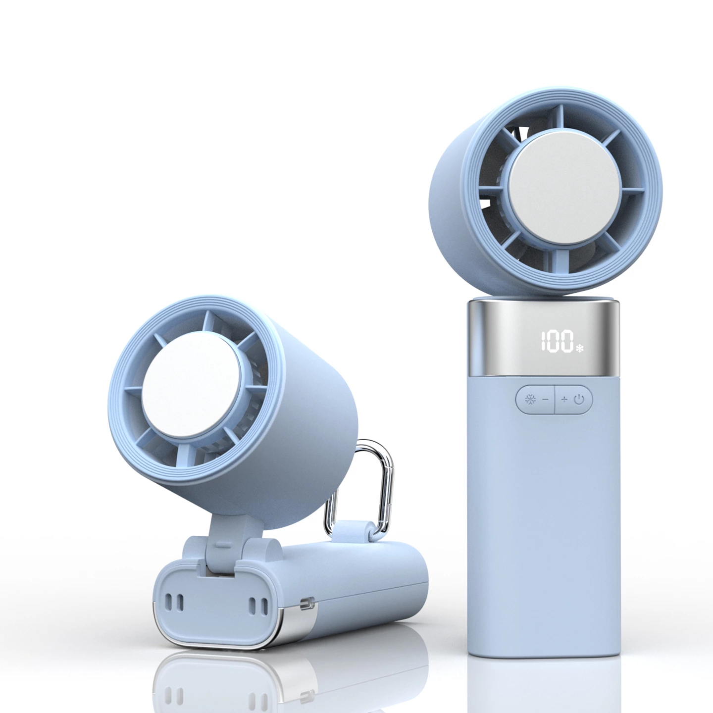 KC-F54 High-Speed Handheld Cooling Fan with Semiconductor Cooling Plate